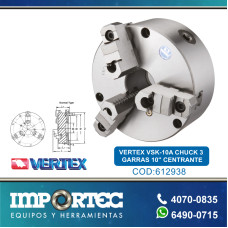 VERTEX VSK-10A CHUCK 3 GARRAS 10