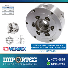 VERTEX VSKC-10A D6 CHUCK 3 GARRAS 10