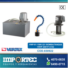 VERTEX VWP-81-150K-221 BOMBA/TANQUE 1/8HP 220/1F