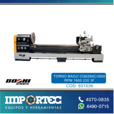 TORNO BAOJI CS6266C/3000 RPM 1600 220 3F