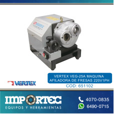 VERTEX VEG-25A MAQUINA AFILADORA DE FRESAS 220V1PH