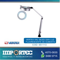 VERTEX VHL-30LED 220V LUZ FLUORESCENTE DE AUMENTO