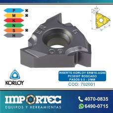 KORLOY INSERTO ROSCADO ERM16-AG60 PC3030T