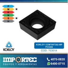KORLOY CCMT09T302-MP PC5400 P/BARRENO