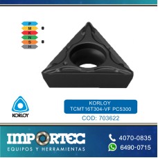 KORLOY TCMT16T304-VF PC5300 TRIANG POSIT BARRE
