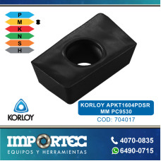 KORLOY APKT1604PDSR-MM PC9530