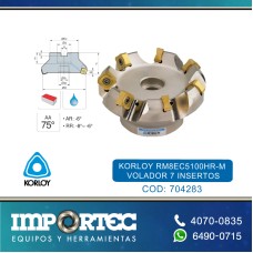 KORLOY RM8EC5100HR-M VOLADOR 7 INSERTOS