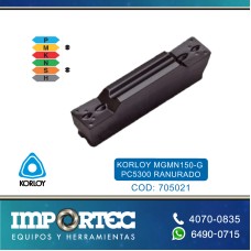 KORLOY MGMN150-G PC5300 RANURADO