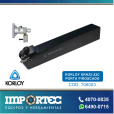 KORLOY ERH25-22C PORTA P/ROSCADO