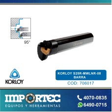 KORLOY S25R-MWLNR-08 PORTA BARRENO