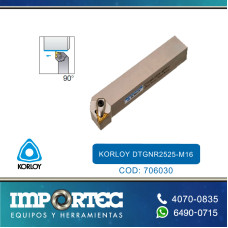 KORLOY DTGNR2525-M16 TRIANGULO