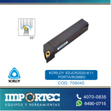 KORLOY SDJCR2020-K11 PORTA/ROMBO