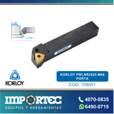 KORLOY PWLNR2525-M08 PORTA TRIGON