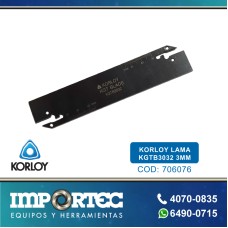 KORLOY LAMA  KGTB3032 3MM
