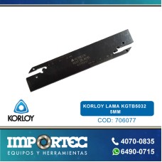 KORLOY LAMA KGTB5032 5MM