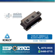 KORLOY SMBB25-32 BLOCK PORTA LAMA
