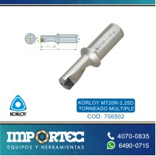 KORLOY MT20R-2,25D TORNEADO MULTIPLE --LIQUIDACION--