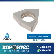 KORLOY PLACA SW43D