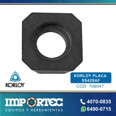 KORLOY PLACA SS42SAF