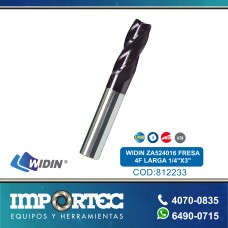 WIDIN ZA524016 FRESA 4F LARGA 1/4