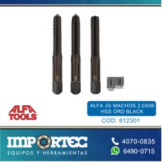 ALFA JG MACHOS 2,0X56 HSS ORD BLACK