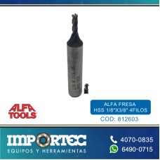 ALFA FRESA HSS 1/8