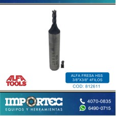 ALFA FRESA HSS 3/8