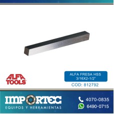 ALFA CUCHILLA HSS 3/16X2-1/2