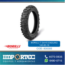 BORILLI 7 DAYS ENDURO INTERMEDIA 140-80-18