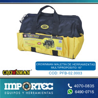 CROWNMAN MALETIN DE HERRAMIENTAS  MULTIPROPOSITO 16